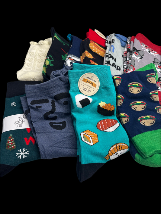 Spin-the-Sock Mystery Box!