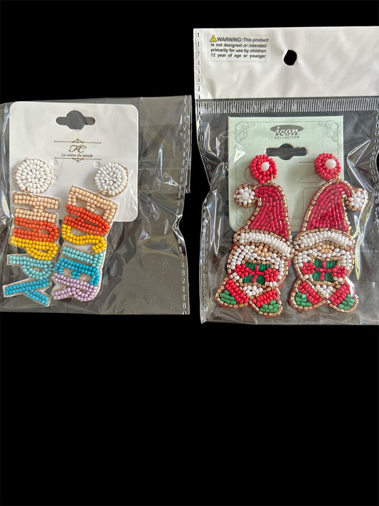 Mystery Box of (mostly) Holiday Earrings